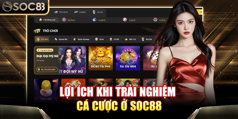 Khám Phá Thế Giới Cá Cược Đỉnh Cao Cùng Soc88 – Sân Chơi An Toàn và Đẳng Cấp